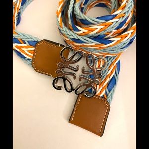 Loewe Men’s braided belt